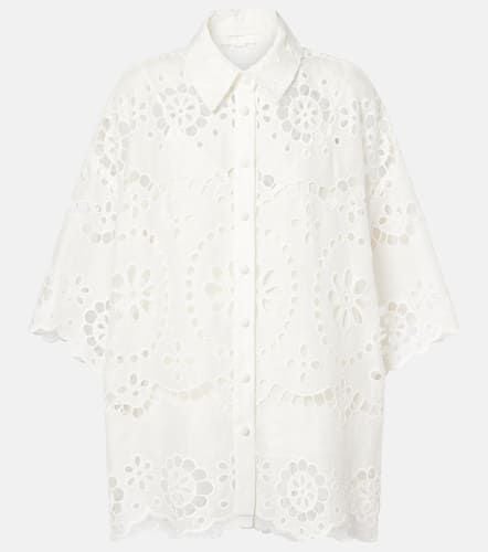 Pop embroidered linen shirt - Zimmermann - Modalova