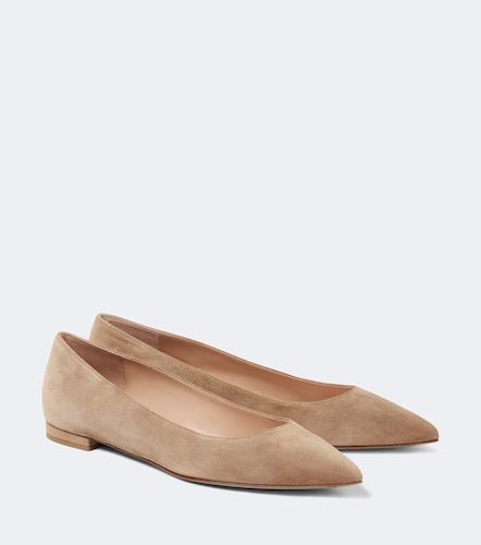 Gianvito suede ballet flats - Gianvito Rossi - Modalova