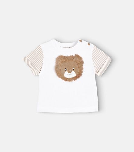 Bebé - camiseta de algodón con oso - Monnalisa - Modalova