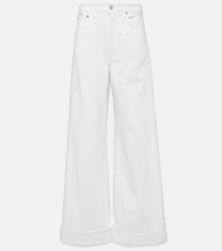Jeans Dame Jean a gamba larga e vita alta - Agolde - Modalova