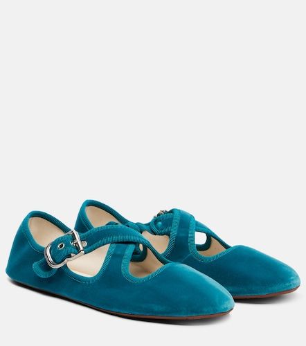 Alaïa Bailarinas de terciopelo - Alaia - Modalova