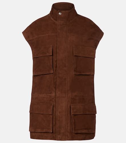 Turin oversized suede jacket - The Frankie Shop - Modalova
