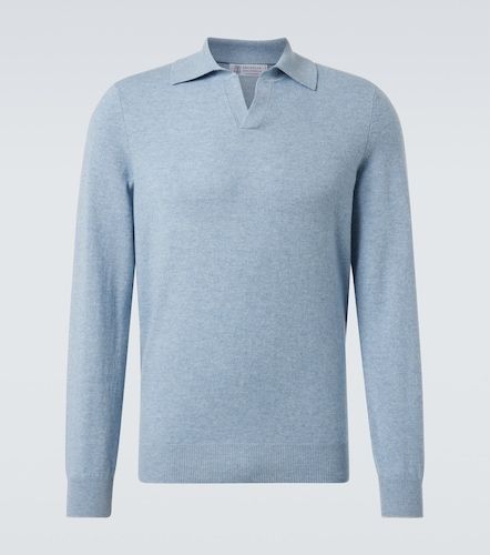 Brunello Cucinelli Polo in cashmere - Brunello Cucinelli - Modalova