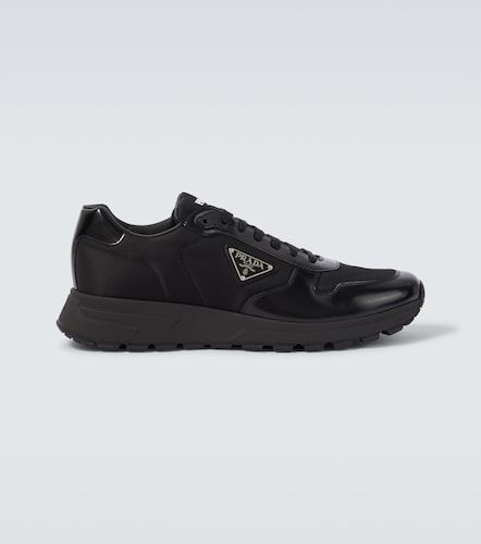 Prada Re-Nylon and leather sneakers - Prada - Modalova