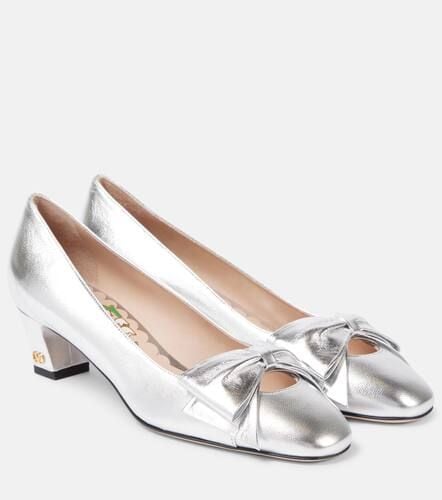 Pumps Bowow 45 aus Metallic-Leder - Valentino Garavani - Modalova