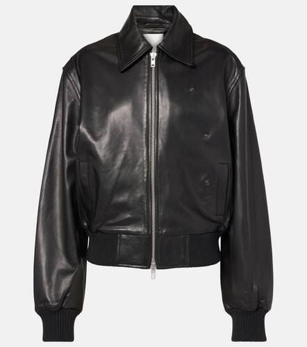 Leather bomber jacket - Christopher Esber - Modalova