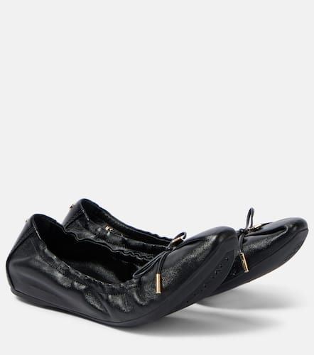 Ballerinas Joelle aus Leder - Ferragamo - Modalova