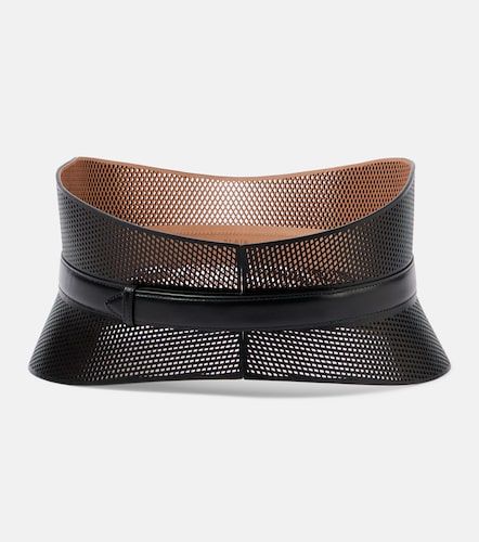 Alaia Neo Bustier leather belt - Alaia - Modalova
