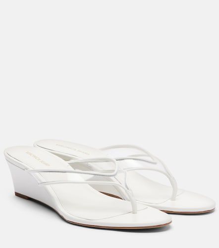 Wedge-Sandalen Clea mit Leder - Veronica Beard - Modalova