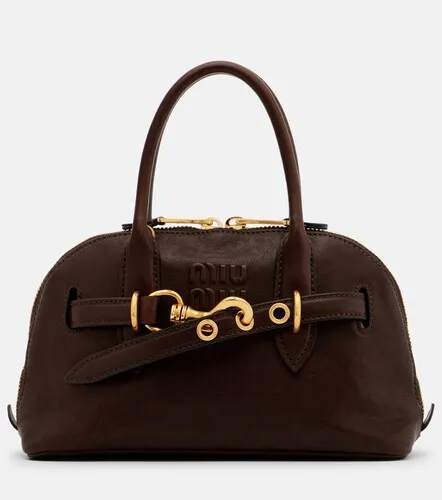 Miu Miu Aventure leather tote bag - Miu Miu - Modalova