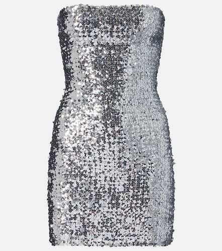 Gucci Sequined strapless minidress - Gucci - Modalova