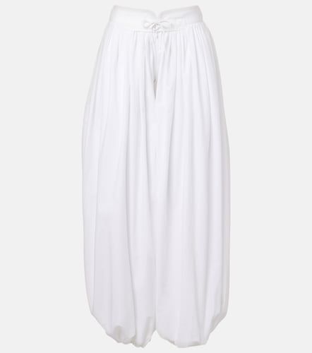 Cotton poplin balloon pants - Christopher Esber - Modalova
