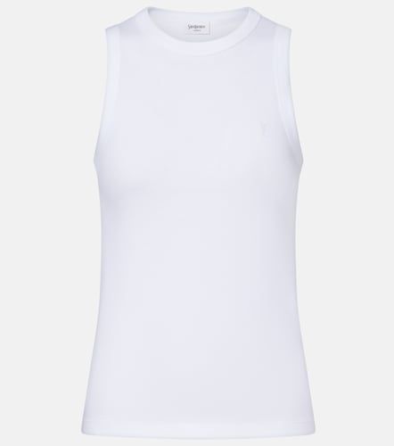 Camiseta Cassandre de algodón - Saint Laurent - Modalova
