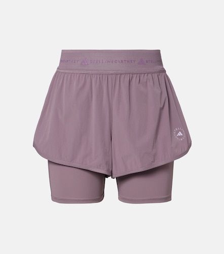Shorts de running con logo - Adidas by Stella McCartney - Modalova