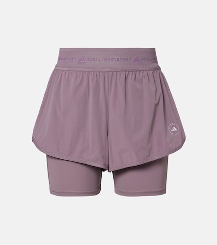 Shorts de running con logo - Adidas by Stella McCartney - Modalova