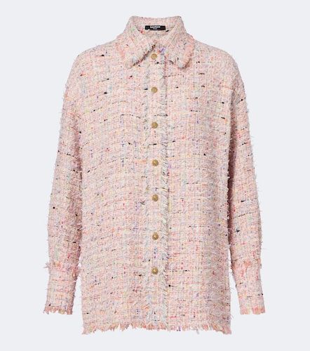 Balmain Tweed overshirt - Balmain - Modalova
