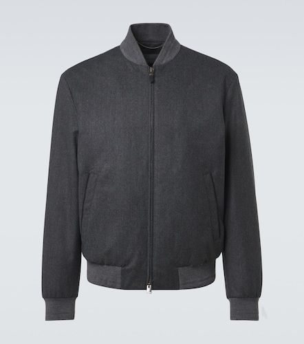 Canali Bomberjacke aus Wolle - Canali - Modalova