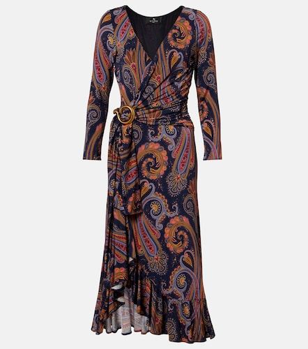 Etro Paisley wrap dress - Etro - Modalova