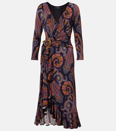Etro Vestido envolvente con paisley - Etro - Modalova