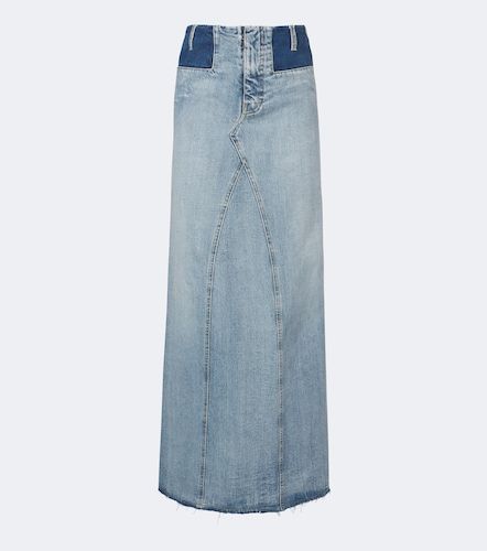 Falda larga de denim con paneles - Maison Margiela - Modalova