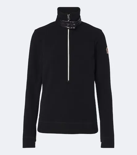 Fleece half-zip ski sweater - Moncler Grenoble - Modalova
