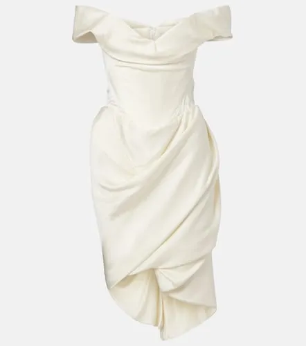 Nova Cora draped satin minidress - Vivienne Westwood - Modalova