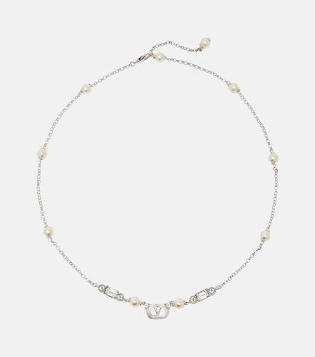 Collana Ovalette con Swarovski® - Valentino Garavani - Modalova
