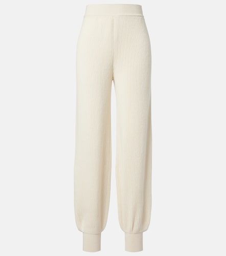 Juniper ribbed-knit cashmere sweatpants - Loro Piana - Modalova