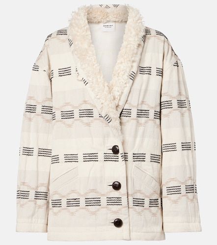Giacca Qayla in jacquard di misto cotone - Marant Etoile - Modalova