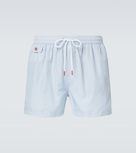 Kiton Logo swim trunks - Kiton - Modalova