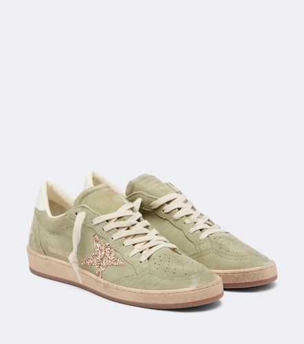 Ball Star glitter suede sneakers - Golden Goose - Modalova