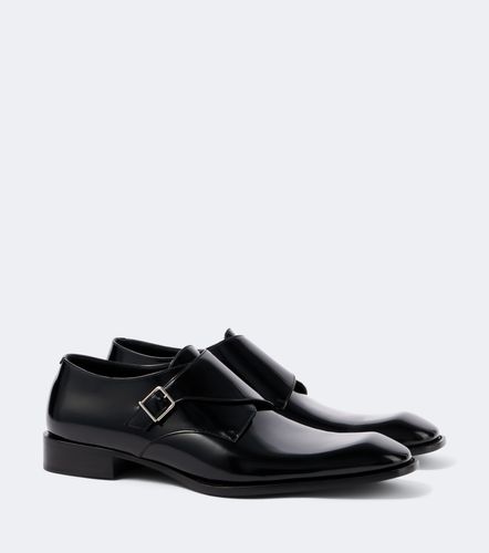 Zapatos monk Connor de piel - Saint Laurent - Modalova