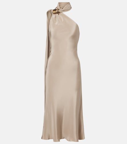 Abito lungo Elegante in seta monospalla - Max Mara - Modalova