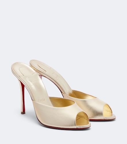 Me Dolly metallic leather mules - Christian Louboutin - Modalova