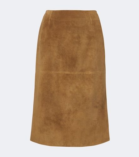 Jil Sander Gonna midi in suede - Jil Sander - Modalova