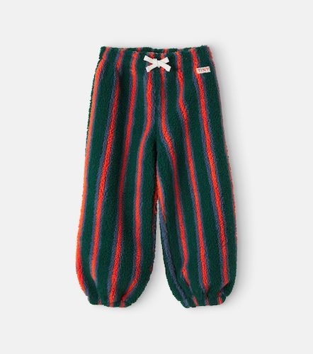 Pantalones deportivos de teddy a rayas - Tinycottons - Modalova