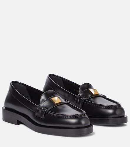 Roman Stud leather loafers - Valentino Garavani - Modalova