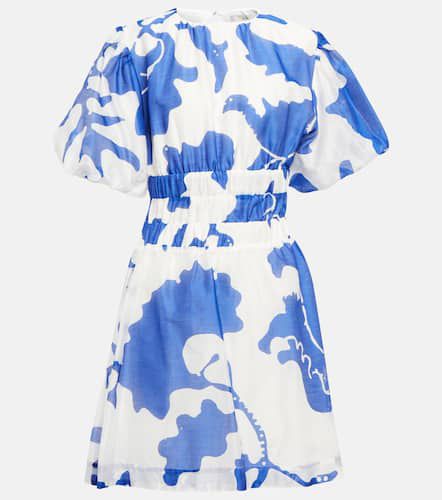 Vivi printed cotton and silk minidress - SIR - Modalova