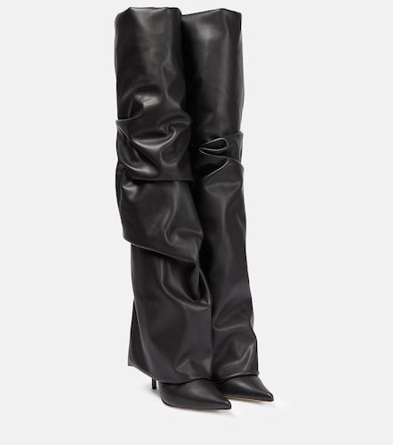 Botas mosqueteras drapeadas - Alexandre Vauthier - Modalova