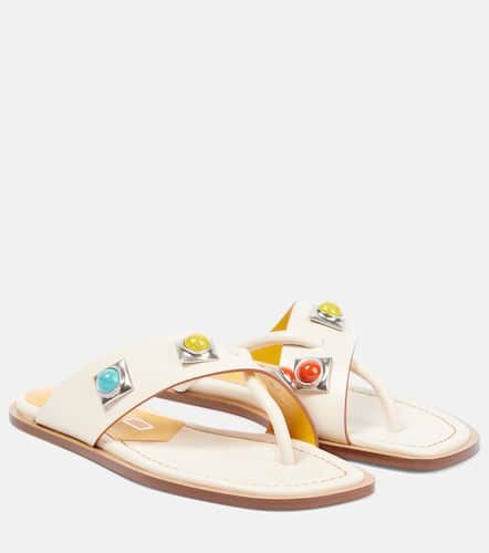 Etro Embellished leather sandals - Etro - Modalova