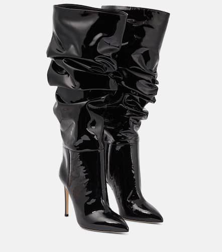 Slouchy patent leather knee-high boots - Paris Texas - Modalova