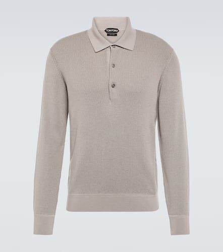 Tom Ford Silk and cashmere polo top - Tom Ford - Modalova