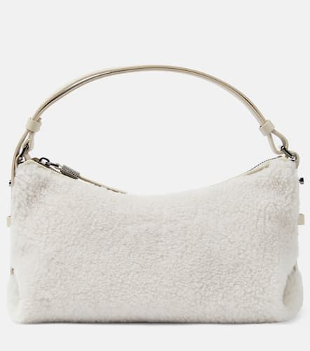 Faux shearling shoulder bag - Brunello Cucinelli - Modalova