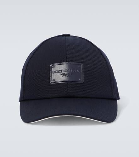 Logo cotton baseball cap - Dolce&Gabbana - Modalova