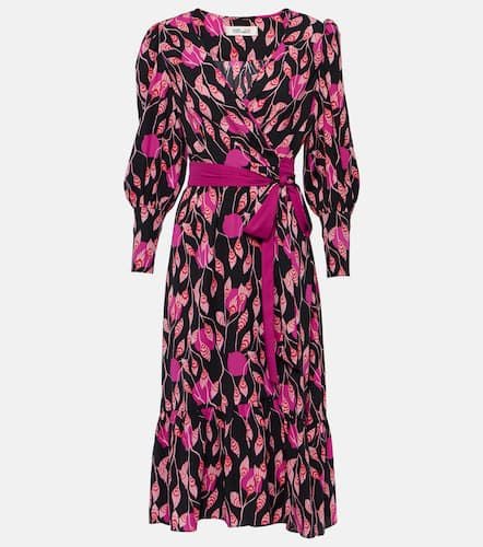 Blade printed crÃªpe wrap dress - Diane von Furstenberg - Modalova