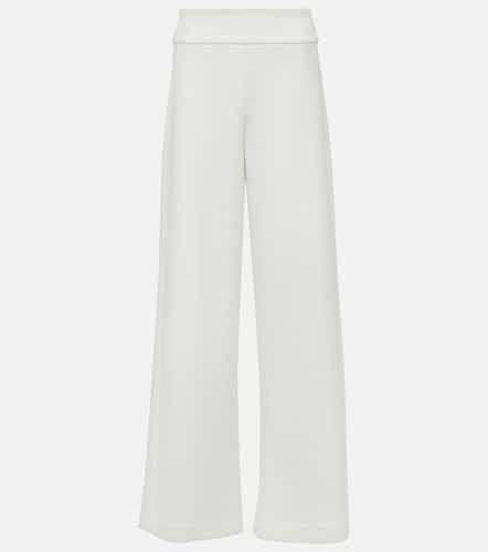 Levante high-rise jersey straight pants - Max Mara - Modalova