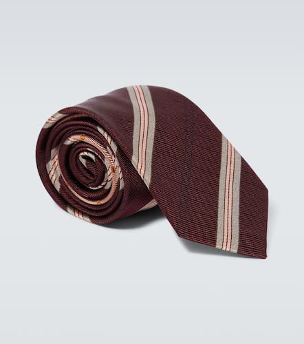 Cravatta in raso di seta - Dries Van Noten - Modalova