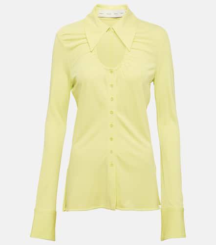 White Label cutout jersey shirt - Proenza Schouler - Modalova