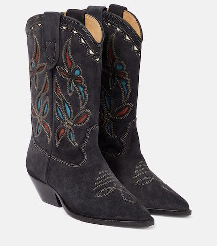 Duerto suede cowboy boots - Isabel Marant - Modalova