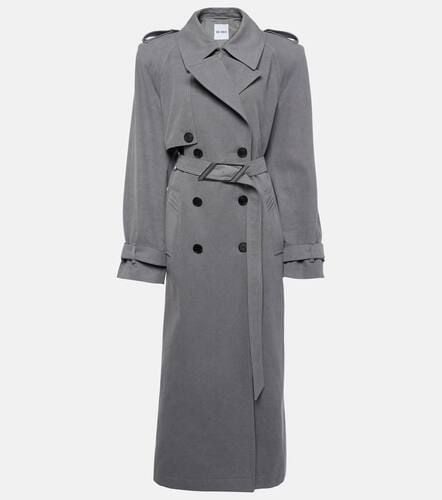 Belted cotton canvas trench coat - The Attico - Modalova